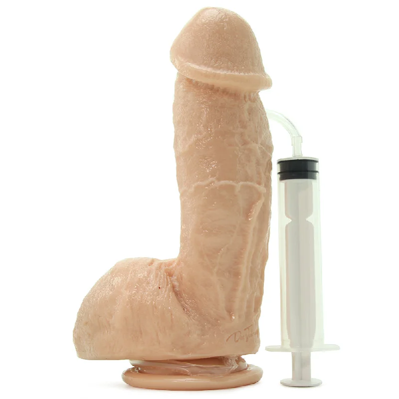 cock ring portable-The Amazing Squirting Realistic Cock in White