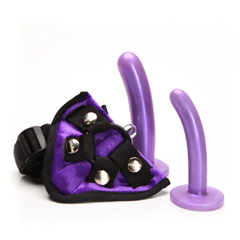 cock ring reviews-Tantus Silicone Bend Over Beginner Kit Purple Haze