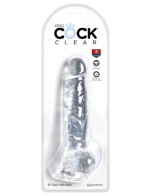 penis-medical-solutions-penis-surgery-costs-King Cock Clear 8" Cock With Balls