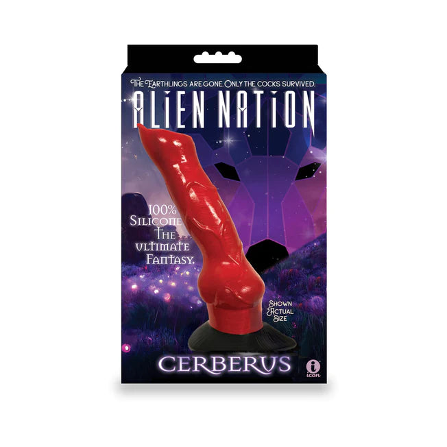 thin dildo-AlienNation Cerberus 8 inch Silicone Dildo