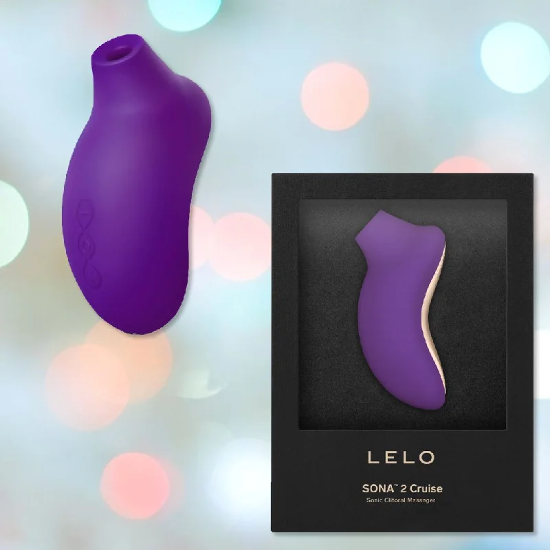 Anal toys with discreet design-LELO SONA 2 Cruise Sonic Clitoral Massager - Purple