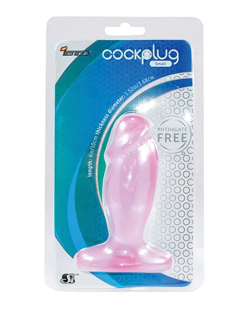 cock ring embossed-Ignite Cock Plug - Purple