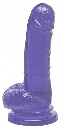 penis-shape-tools-penis-exercise-routines-8-inch Suction Cup Dong - Purple