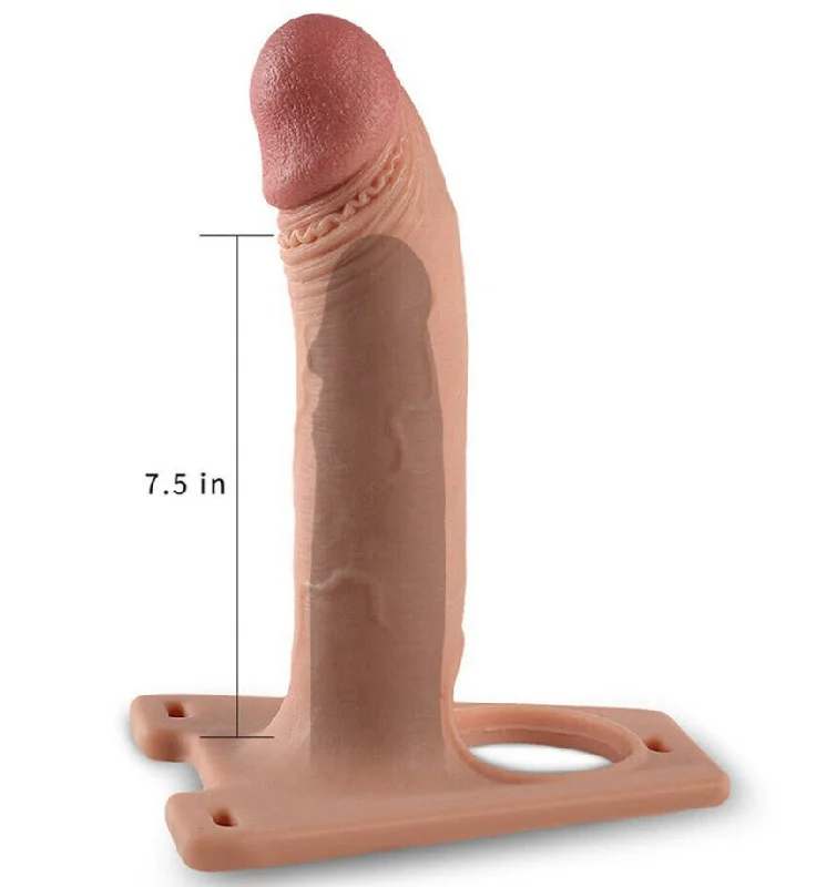 cock ring waterproof-Silicone Hollow Strap On