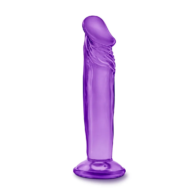 penis-pump-studies-penis-aging-effects-B Yours - Sweet n' Small 6 Inch Dildo With Suction Cup - Purple