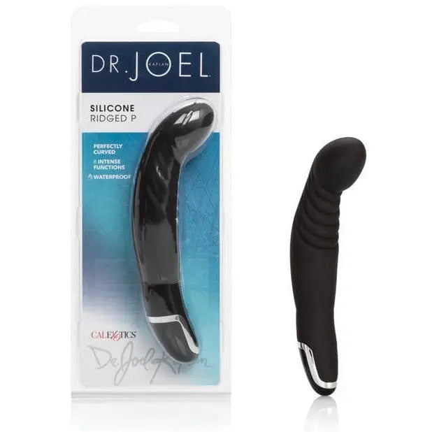 cock ring role play-Dr. Joel Silicone Ridged P - Black