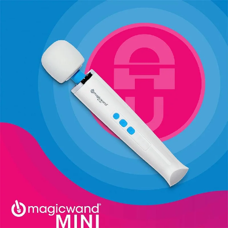 Anal toys with flared design-Magic Wand Mini Cordless Vibrator