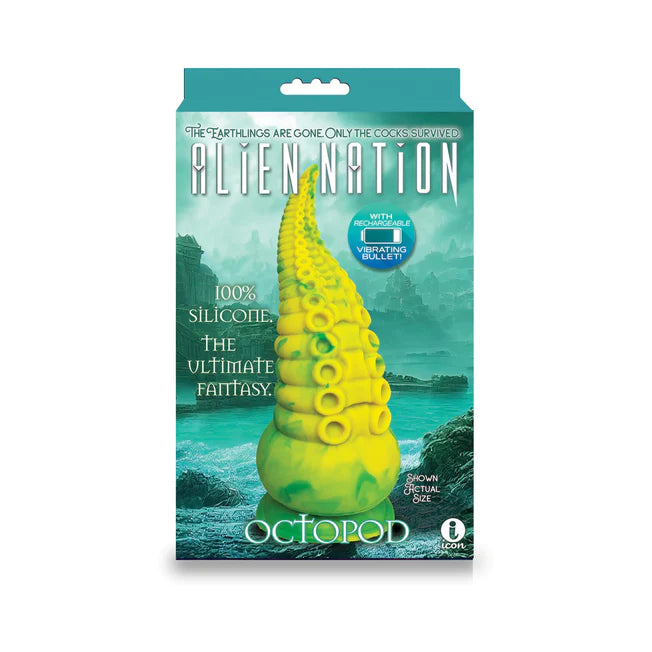 waterproof dildo-AlienNation Octopod Vibrating Silicone Dildo