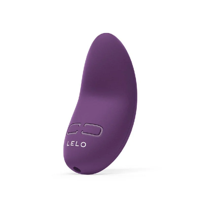 Anal toys with textured tip-LELO Lily 3 - Dark Plum