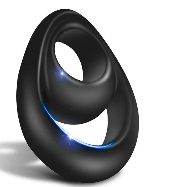 cock ring unbreakable-Silicone Male Longer Lasting Erection Cock Ring