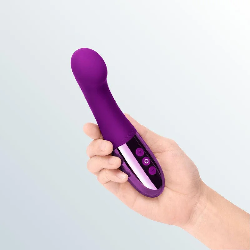 Anal toys for sensual playtime-Le Wand Gee G-Spot Vibrator  - Dark Cherry