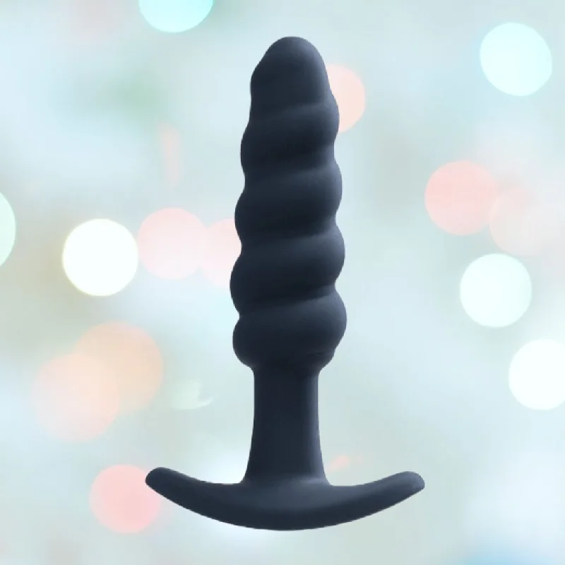 Anal toys for couples bonding-VeDO Twist Plug Vibrating Butt Plug  - Black