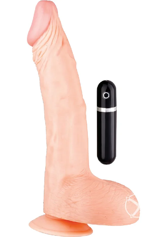 glass ribbed dildo-Maxx Men Curved Vibrating Dildo