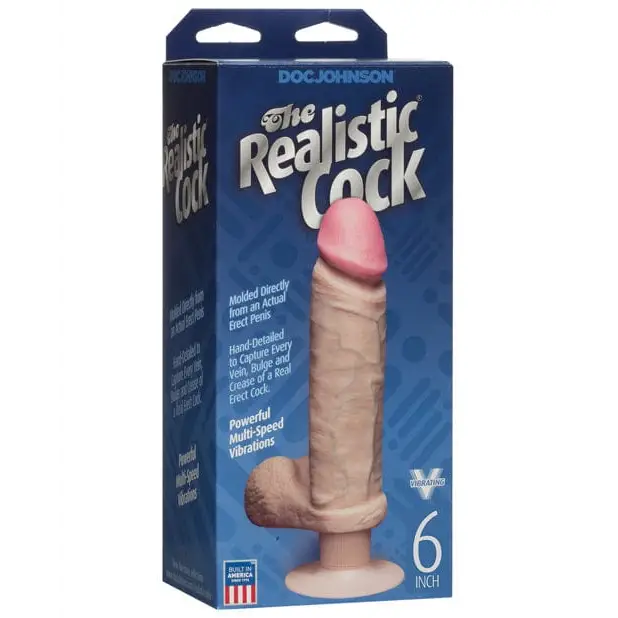 cock ring smooth-Vibrating Realistic Cock