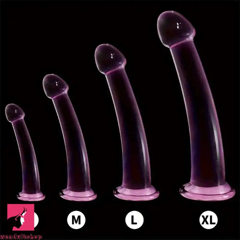 Anal toys for deep pleasure-6.1in 6.89in 7.87in 8.66in Pink Anal Plug Dildo For Butt Clit Expander