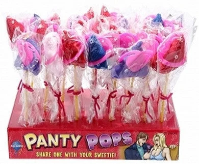 Sexy lingerie G-string-Panty Pops - 36 Piece Display