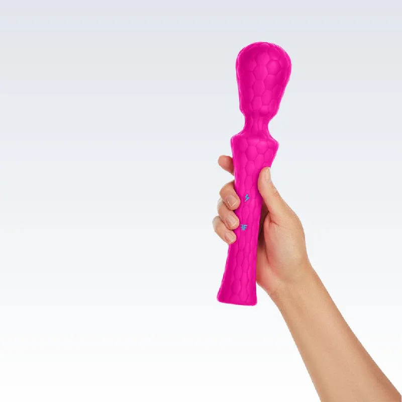 Anal toys for erotic massage-Femme Funn Ultra Wand Massager XL - Pink