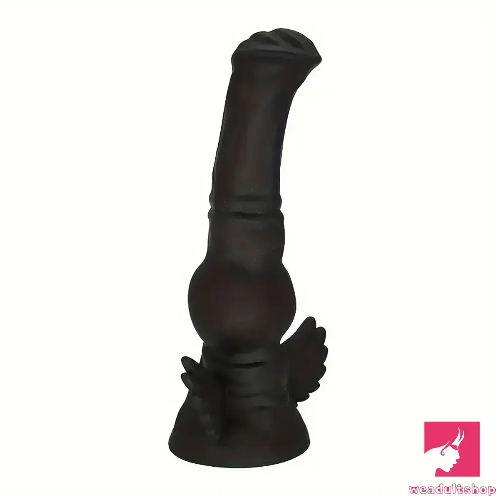 Anal toys for deep fun-7.68in Fantasy Silicone Soft Horse Penis Dildo For Anal Clit Sex