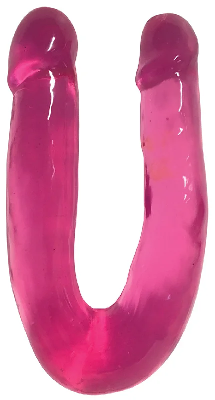 studded realistic dildo-Curve Lollicock Sweet Slim Double Dipper 13" Double Dildo