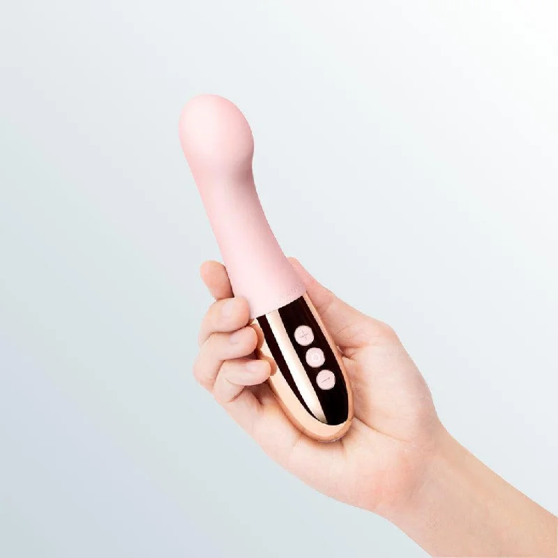 Anal toys with easy fit-Le Wand Gee G-Spot Vibrator - Rose Gold