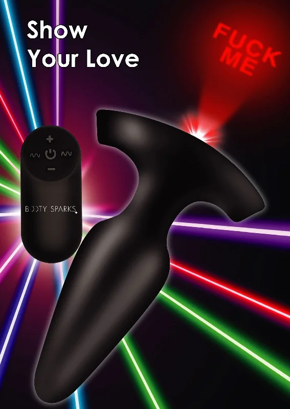 Anal toys for intense teasing-Laser Fuck Me Anal Plug With Remote Control - Small