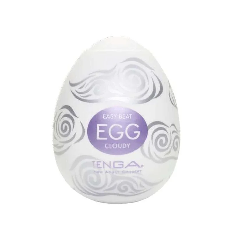 Anal toys with bold colors-TENGA Egg 'Cloudy' Penis Stroker