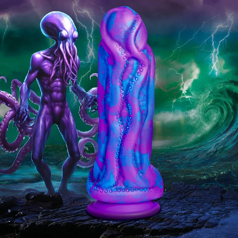 thin glass dildo-Octophallus Dildo Tentacle Monster Sex Toy Octopus Dildo