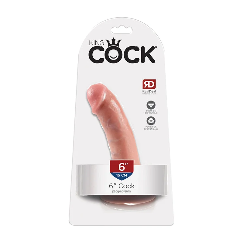 vibrating lifelike dildo-King Cock 6 Inches Dildo Beige