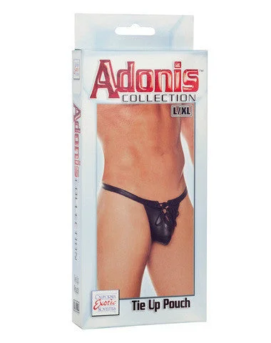 Sexy lingerie boy shorts-Adonis Tie Up Pouch - Large/Extra Large