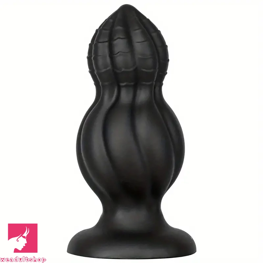 Anal toys with portable tip-5.75in 6.5in Silicone Anal Plug Dildo Masturbator For Men Sex Toy