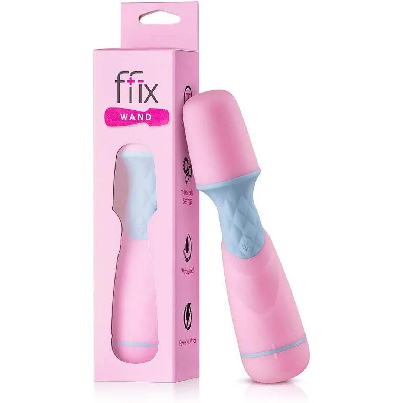 Anal toys for anal massage-Femme Funn FFIX Mini Wand Massager - Pink