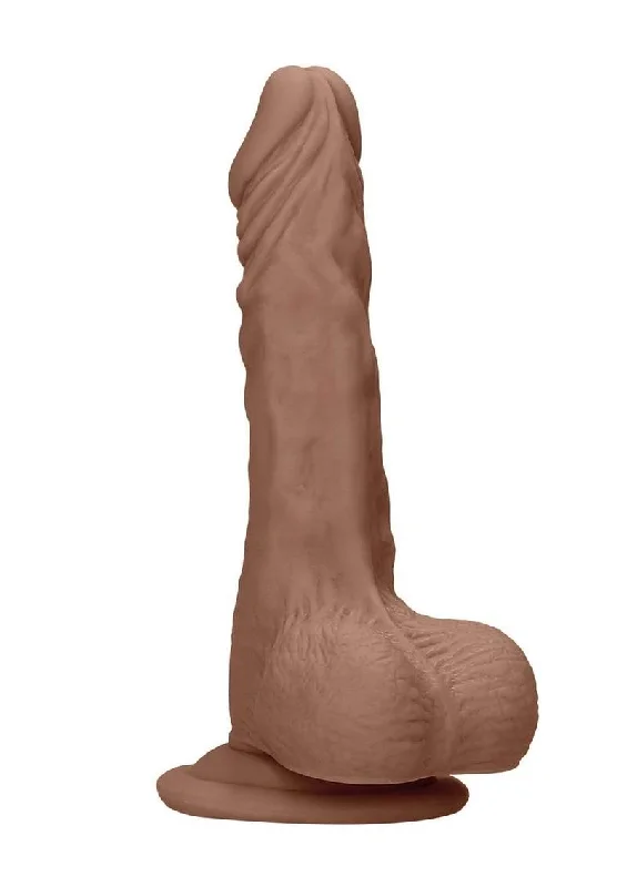 glitter dildo-Realrock Skin Realistic Dildo with Balls