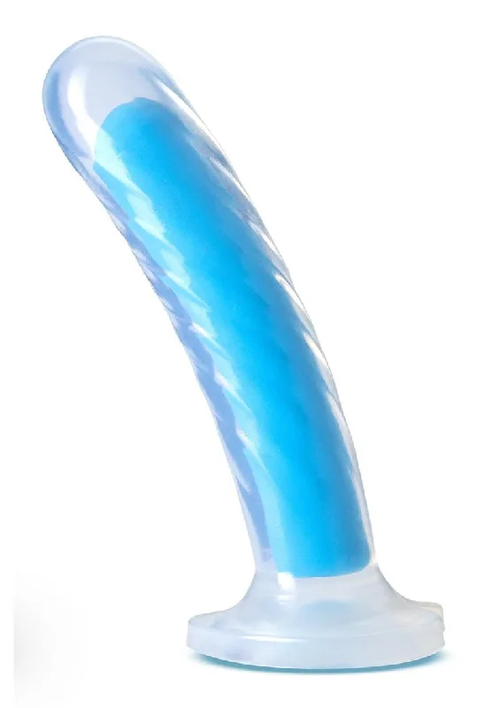 metallic realistic dildo-Neo Elite Glow In The Dark Tao Silicone Dual Dense Dildo