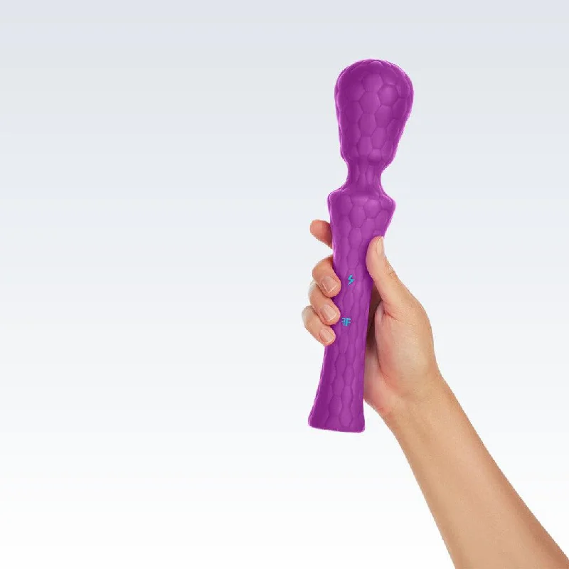 Anal toys with unique shapes-Femme Funn Ultra Wand Massager XL - Purple