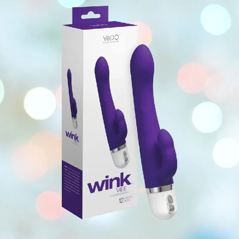 Flexible anal toys guide-VeDO Wink Rabbit Vibe - Indigo