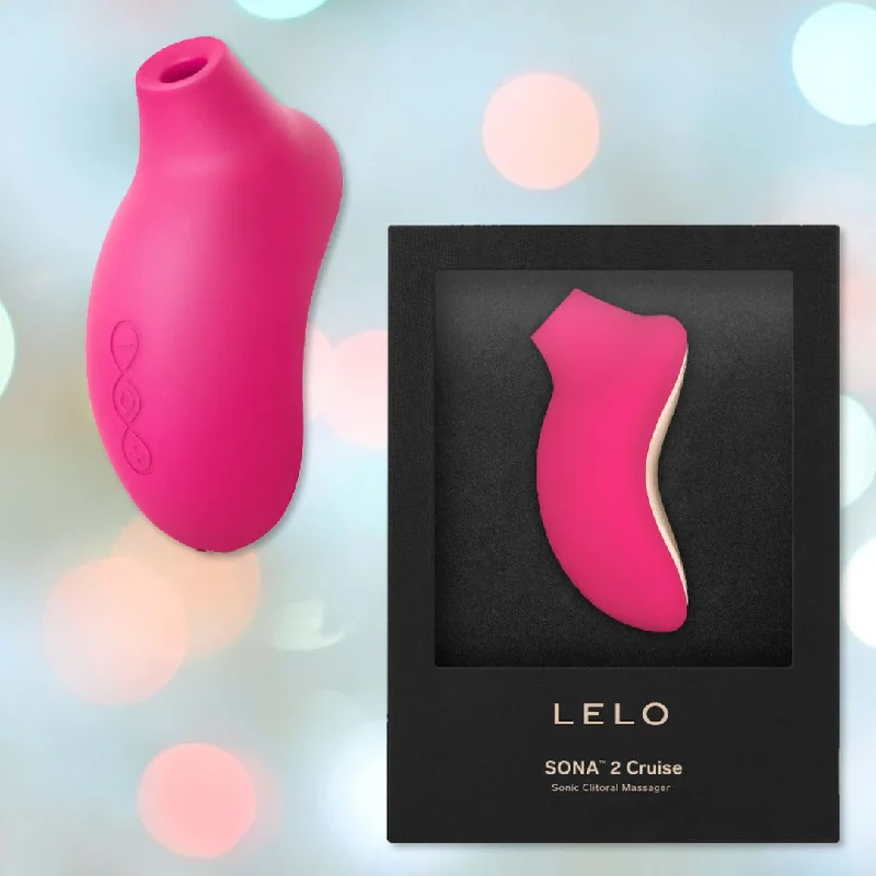 Anal toys with easy size-LELO SONA 2 Cruise Sonic Clitoral Massager - Cerise