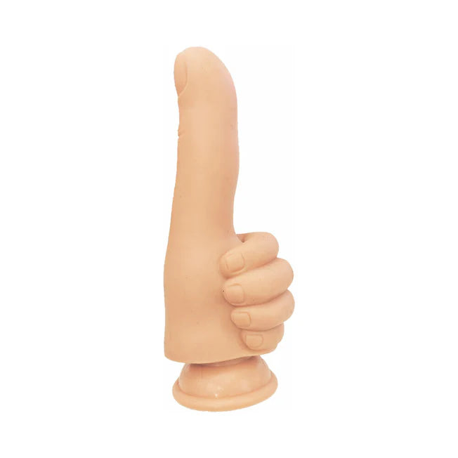 artistic glass dildo-Finger Fest Thumbs Up Dildo