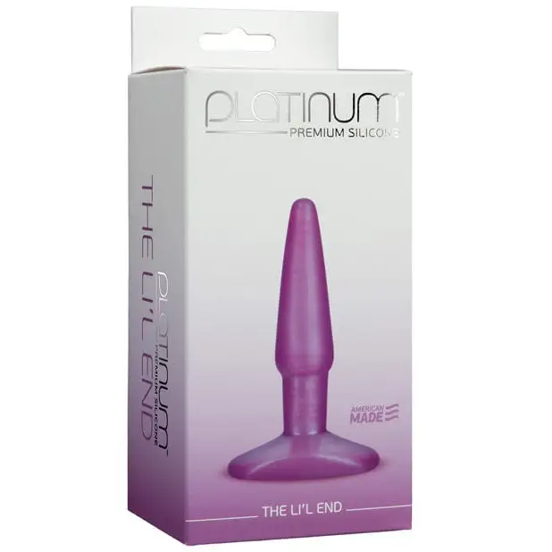 cock ring spare parts-Platinum Silicone The Lil' End