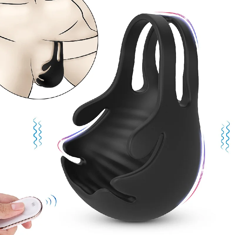 cock ring special occasion-Vibrating Male Chastity Cock Ring Massager