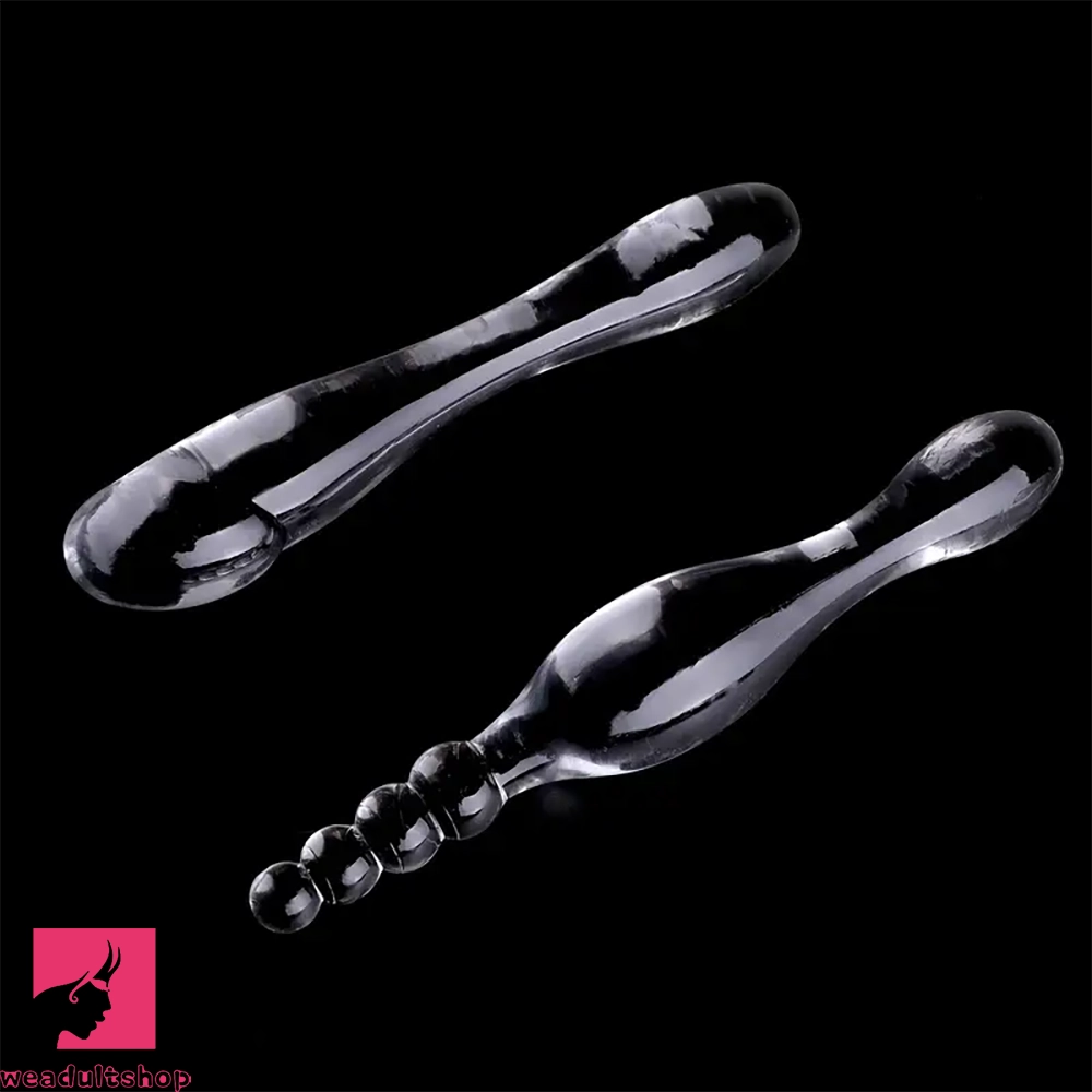 Anal toys for sensory play-7.09in 7.87in TPE Comfy Erogenous Soft Anal Plug Dildo For Females