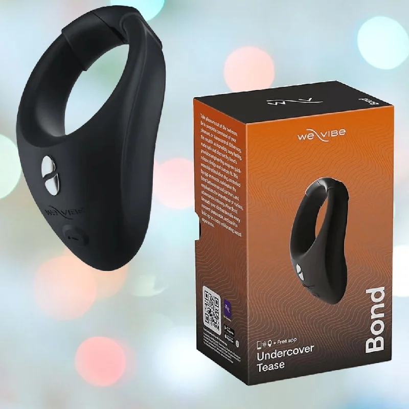 Anal toys for couple playtime-We-Vibe Bond App Controlled Vibrating Cock Ring