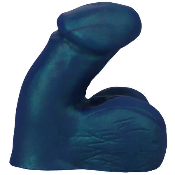 cock ring sleek-On The Go Silicone Packer Malachite Blue from Tantus