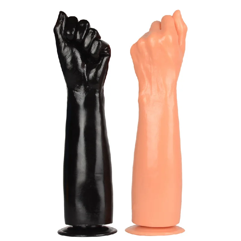 Anal toys for erotic adventures-Lifelike Fist Anal Dildo Butt Plug - Realistic Suction Cup Dildos Vaginal Anal Sex Toys